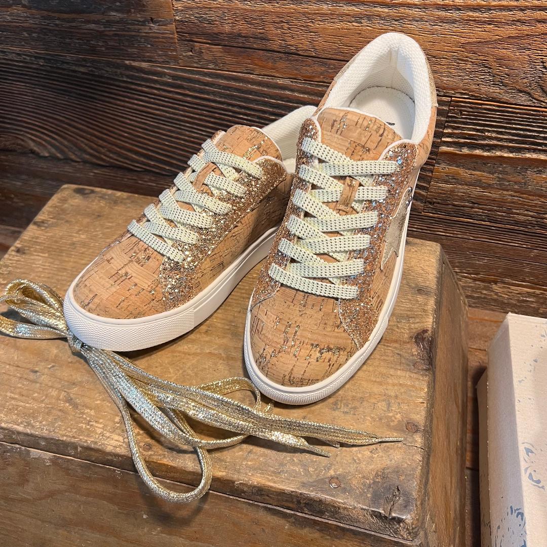 Supernova Cork & Glitter Sneaker