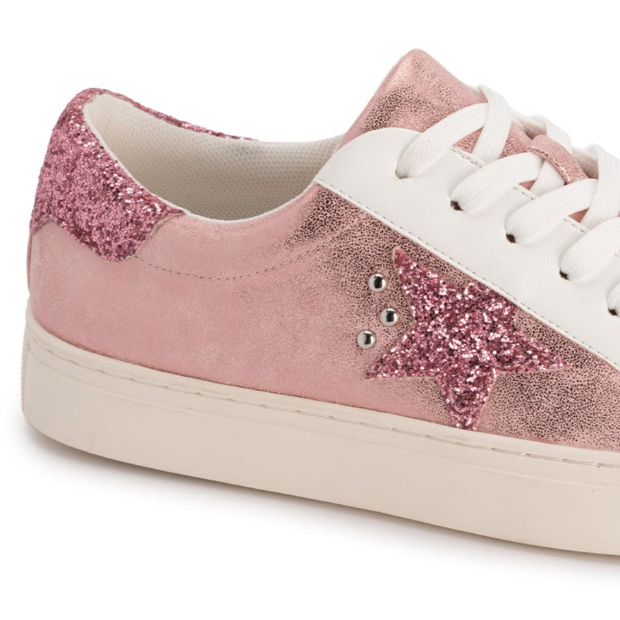 Corkys Supernova Pink Metallic Sneaker