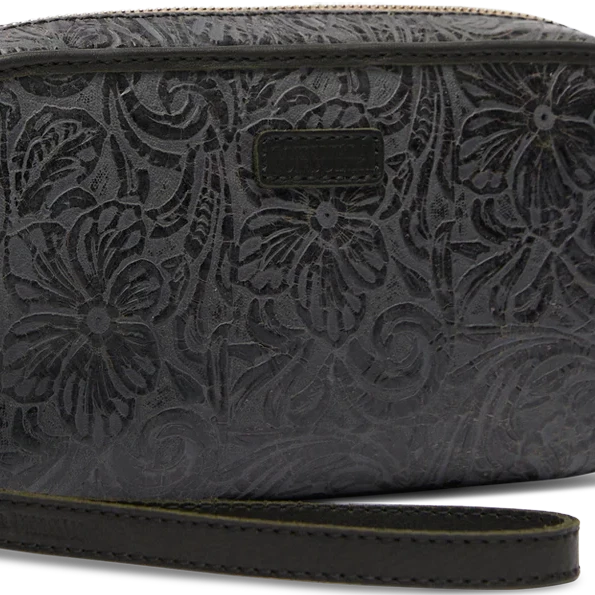 Steely Wristlet Wallet