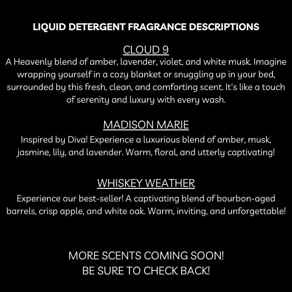 WVC Luxury Liquid Laundry Detergent Brazilian Sunset