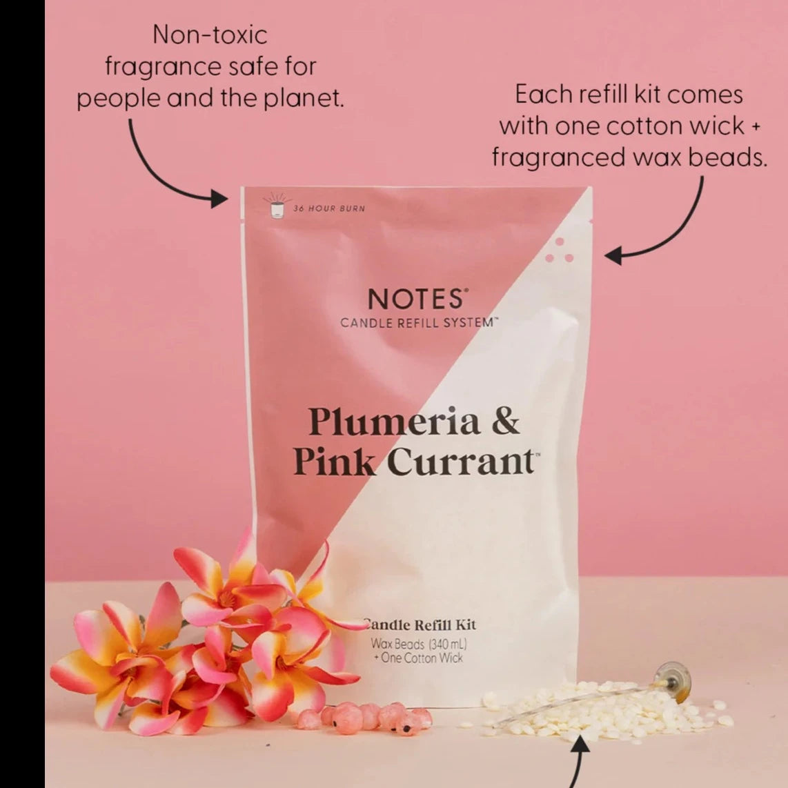 Notes Candle Refill System