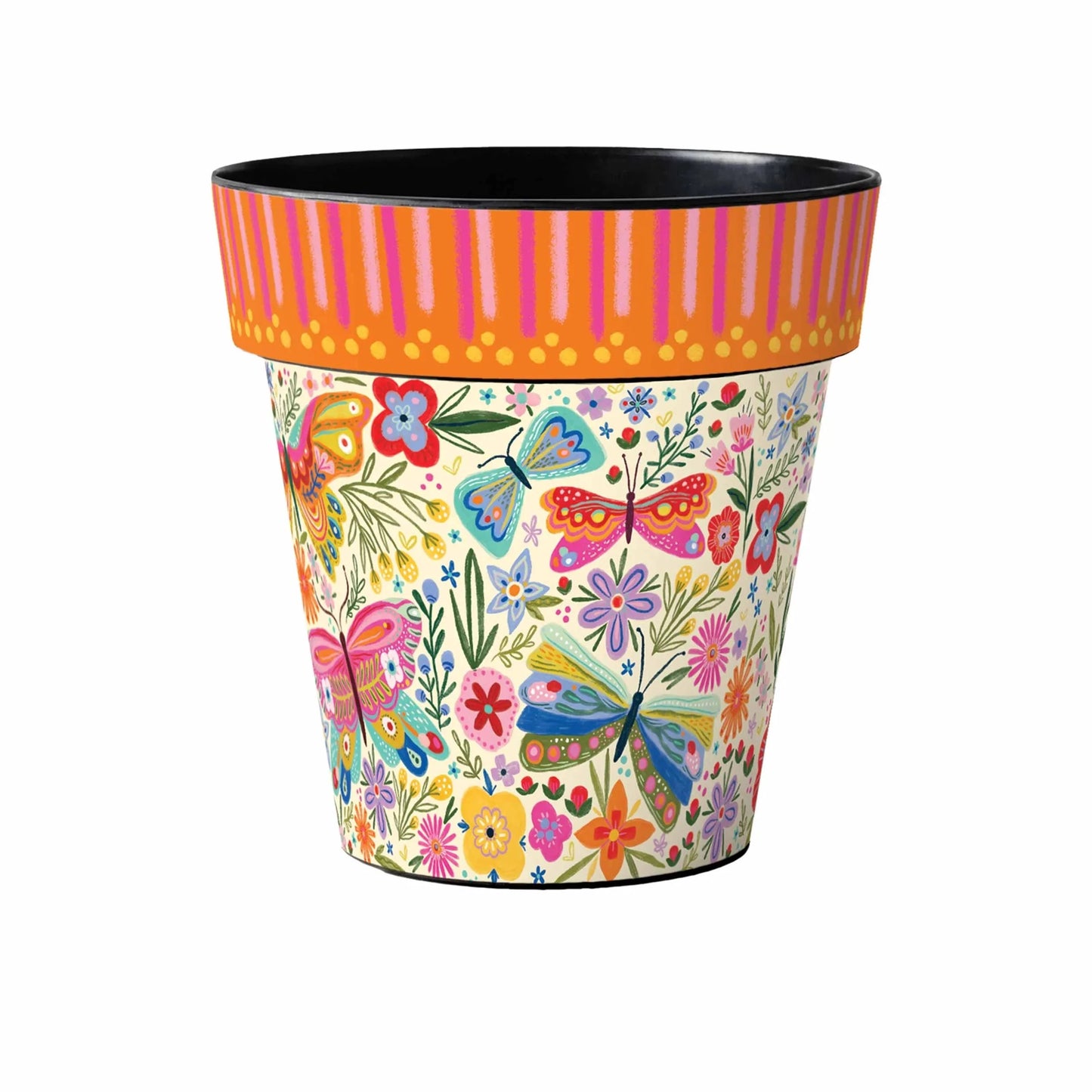 Butterflies 15" Art Planter