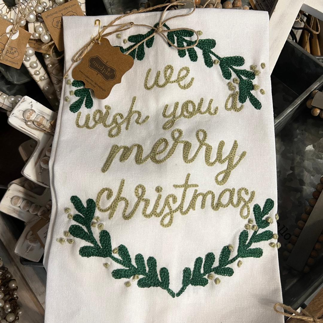 Cotton Embroidered Towel
