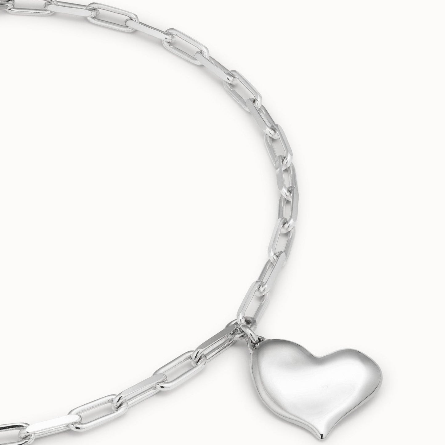 Heartbeat Silver Necklace