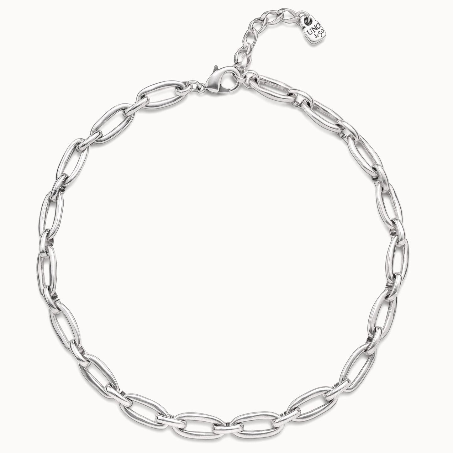 Alien Silver Necklace