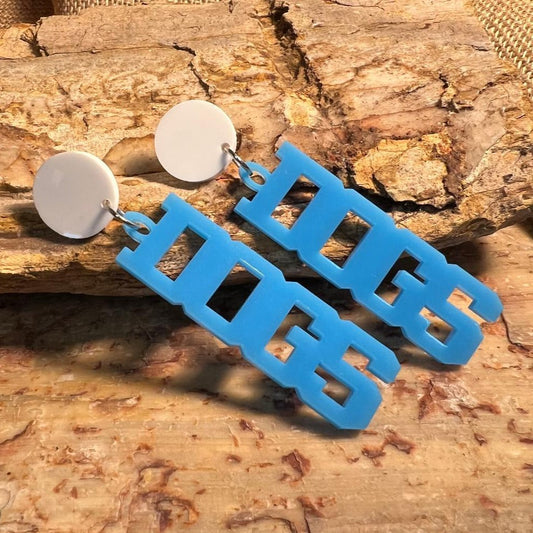 DOGS Dangle Acrylic Earrings