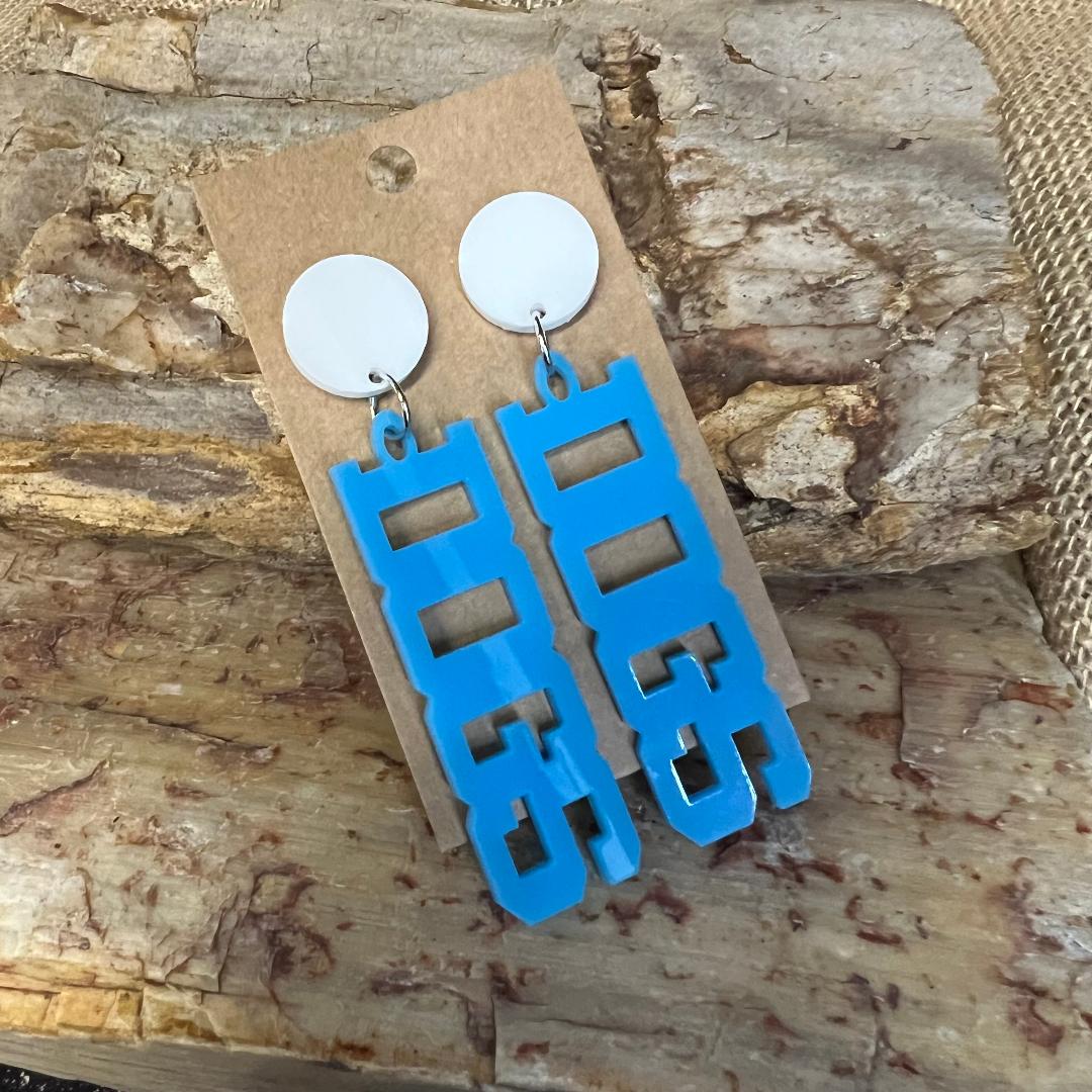 DOGS Dangle Acrylic Earrings