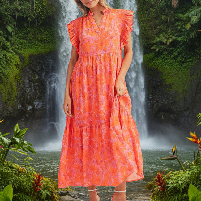 Jodifl Ruffle Dress