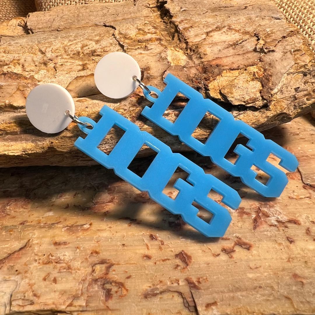 DOGS Dangle Acrylic Earrings