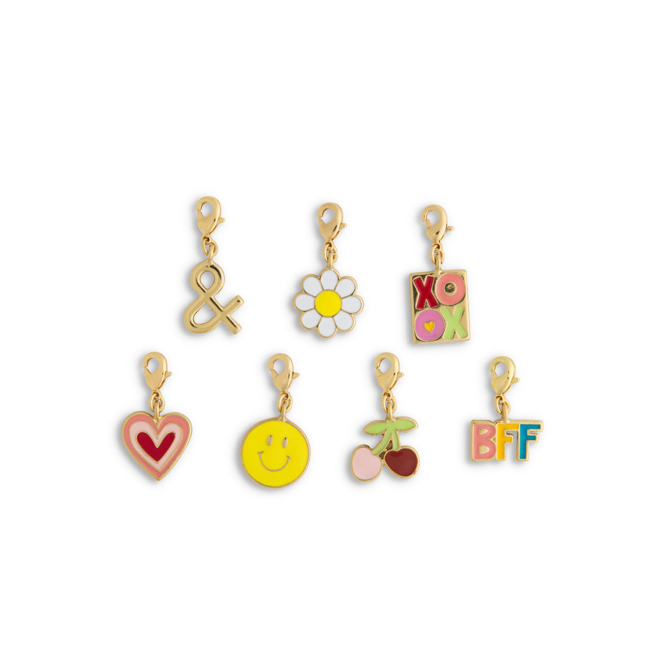 BFF Gold Charm Bracelet