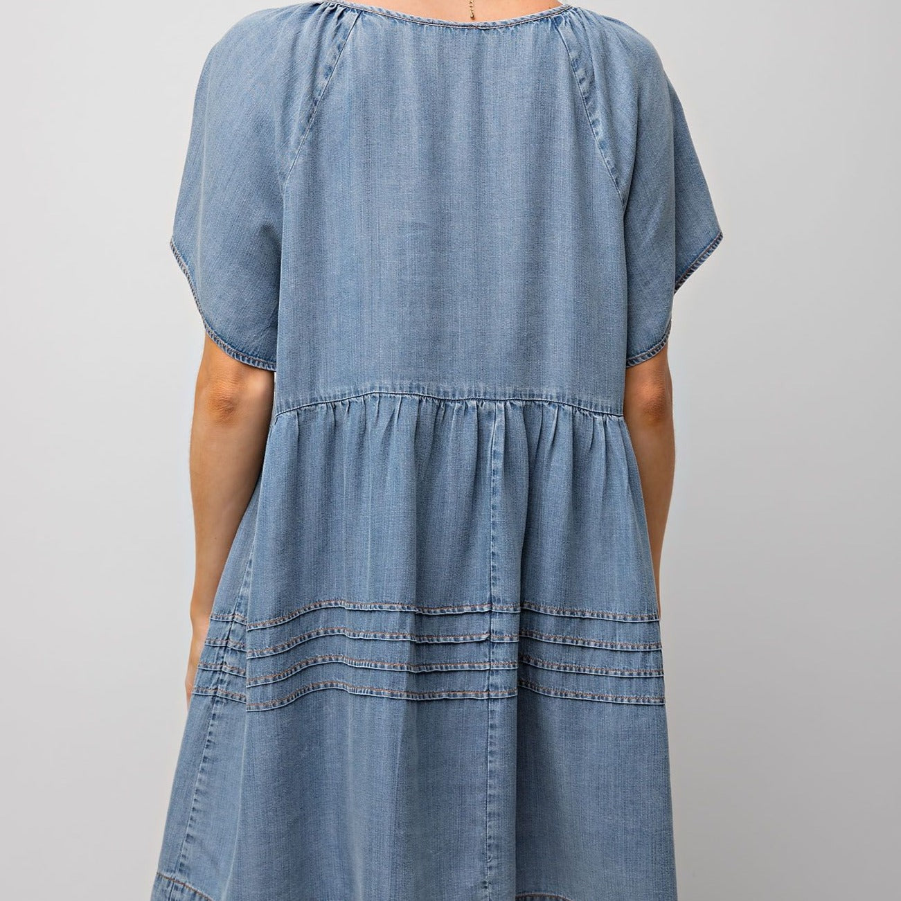Baby Doll Washed Light Denim