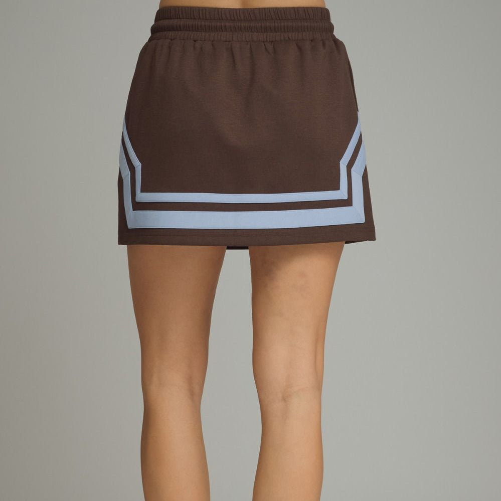 Entro Top and Mini Skirt Set
