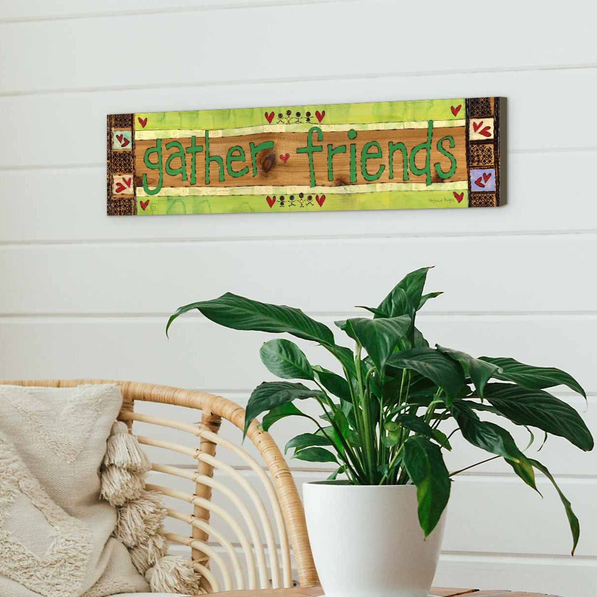 Gather Friends Expressions Wall Art