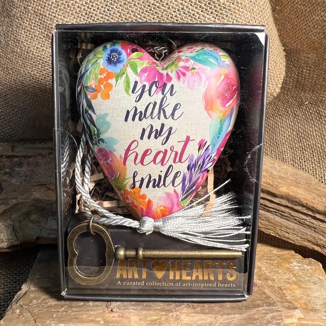 You Make My Heart Smile Art Heart