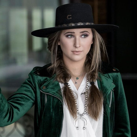 High Desert Black Felt Hat