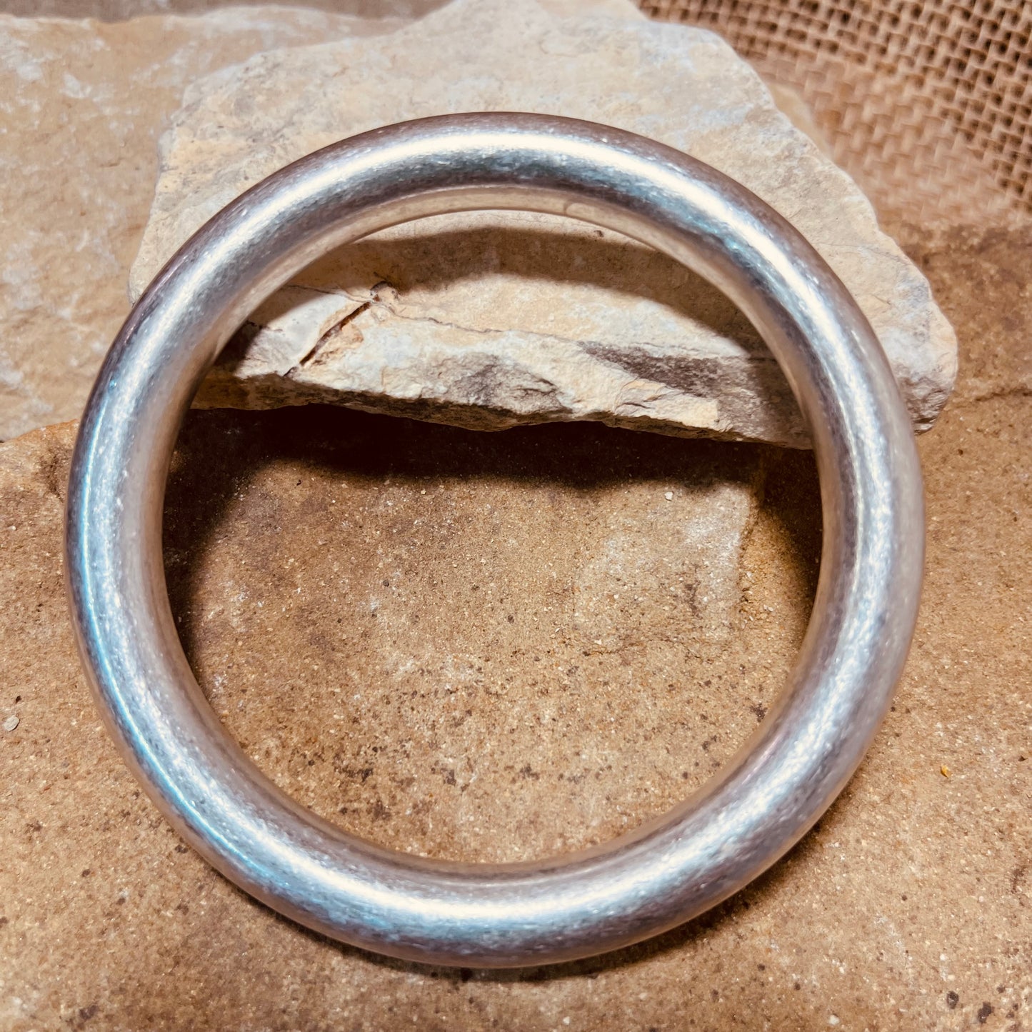Classic Chunky Silver Bracelet