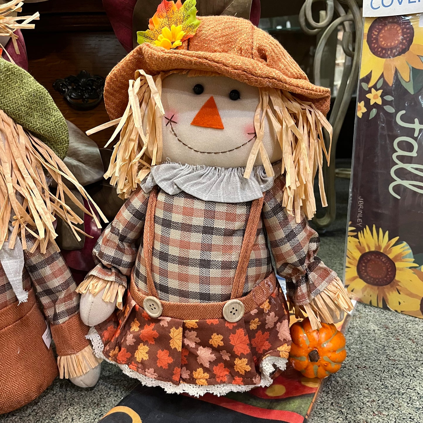 Plush Scarecrow Boy or Girl Large
