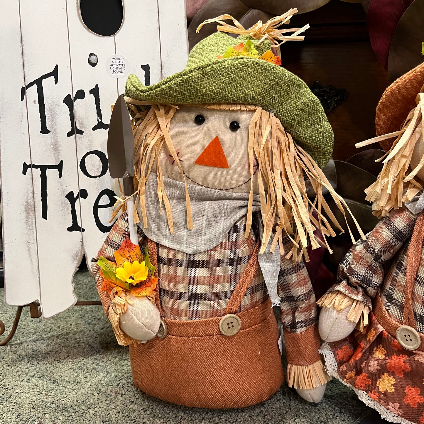 Plush Scarecrow Boy or Girl Large