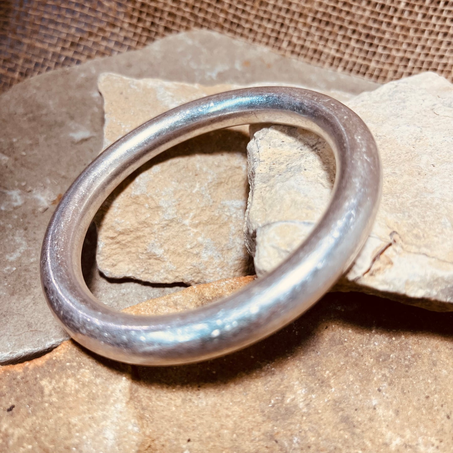 Classic Chunky Silver Bracelet