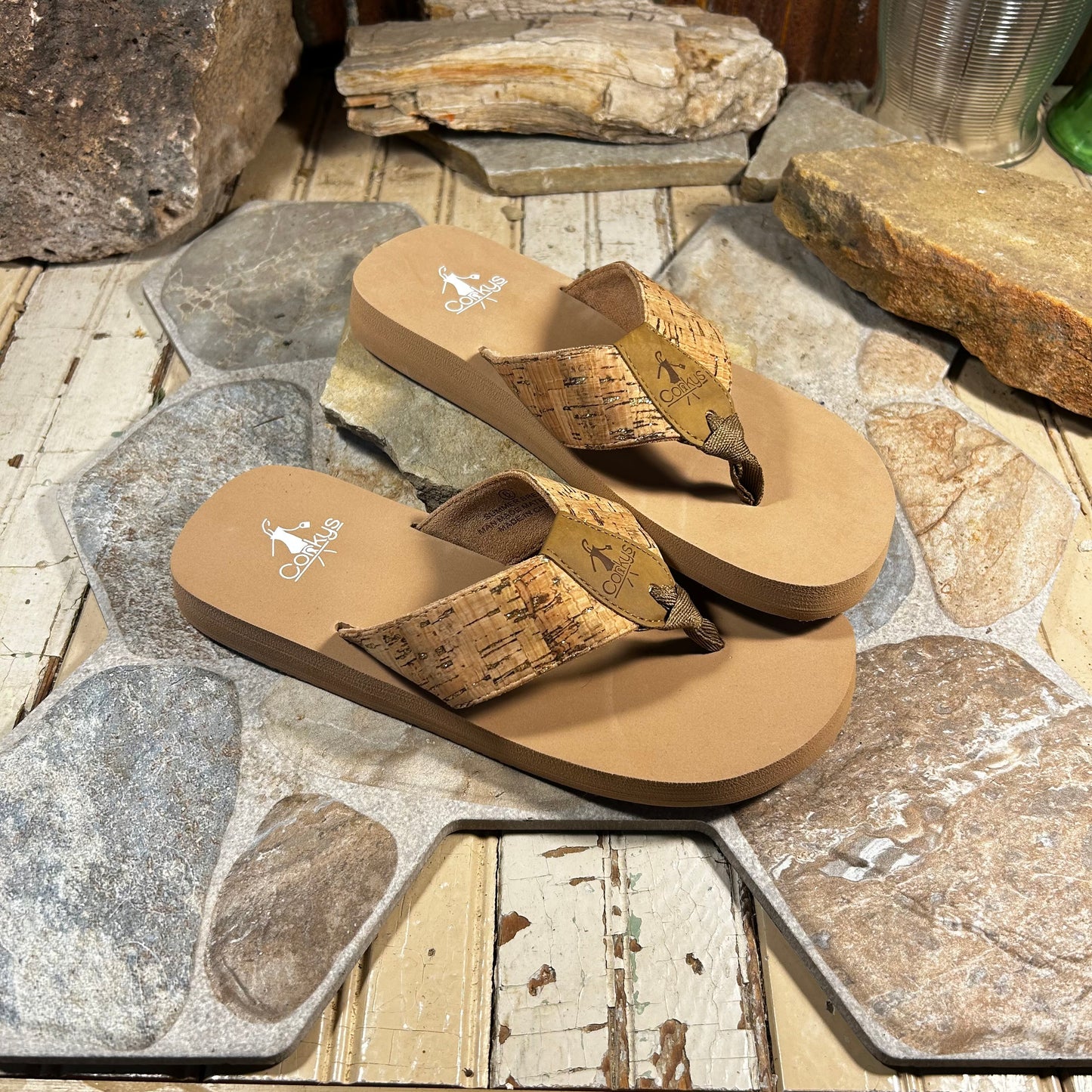 Glitter Cork Flip Flop/Sandal