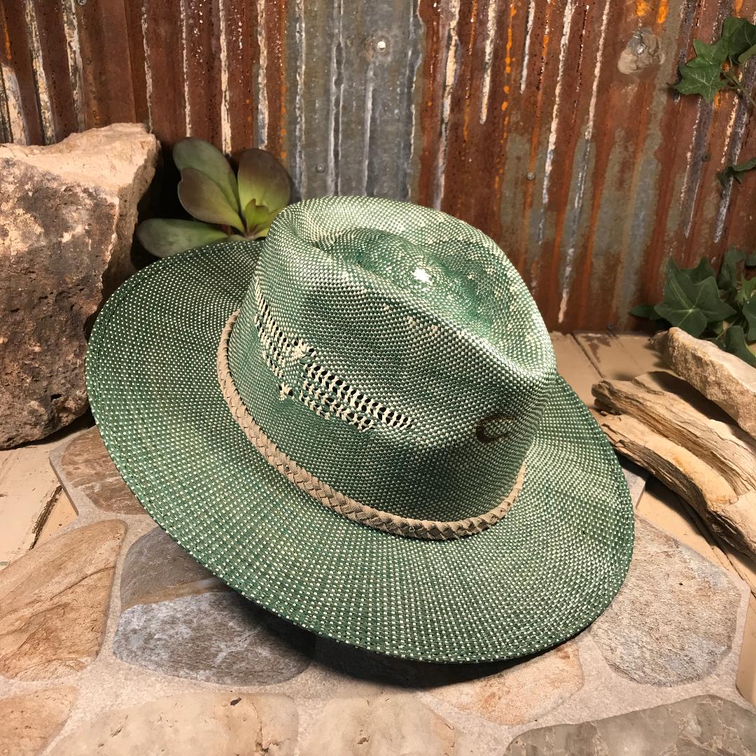 Topo Chico Jade Straw Hat