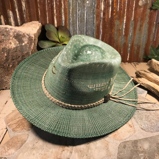 Topo Chico Jade Straw Hat