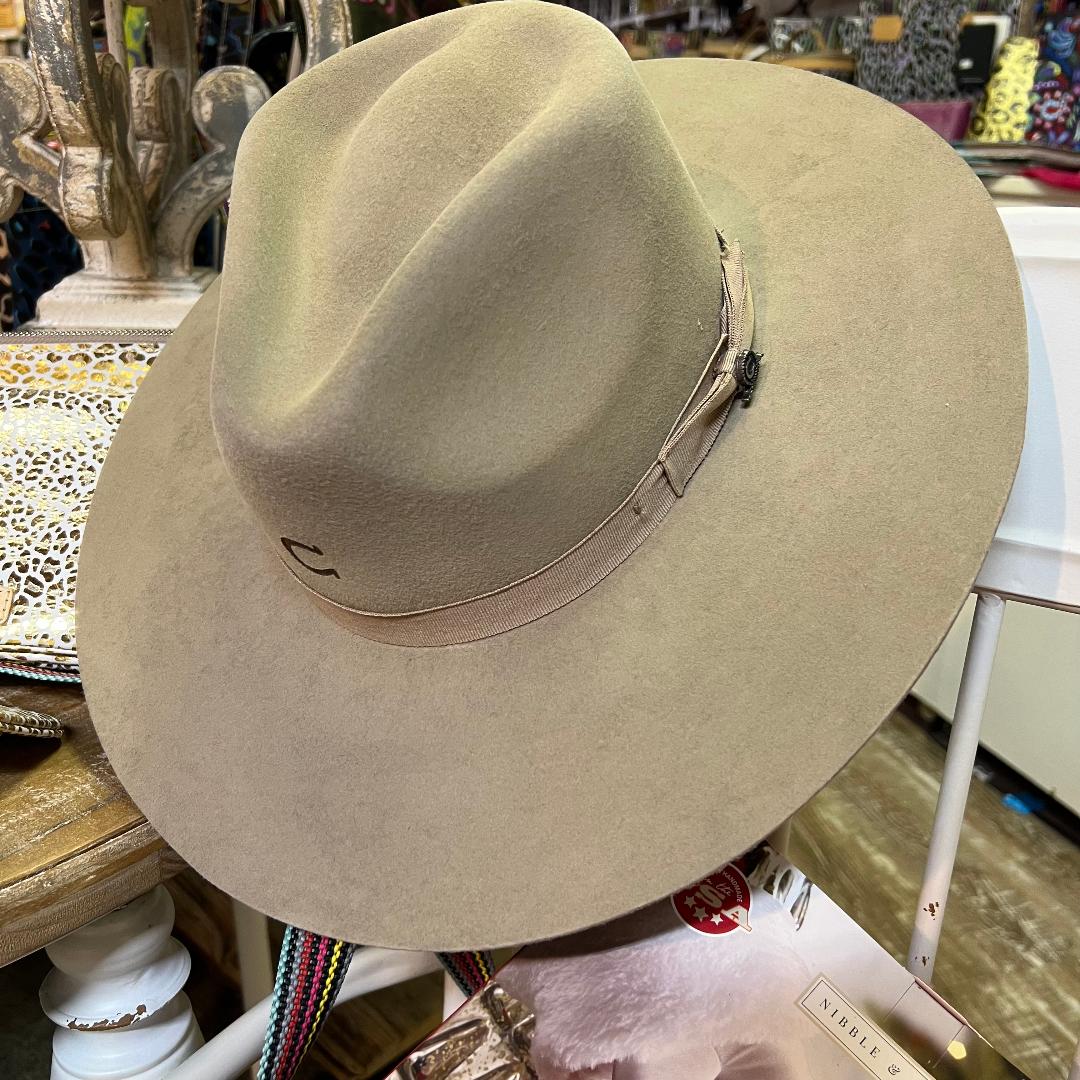 Highway Charlie 1 Horse Felt Hat in Mushroom