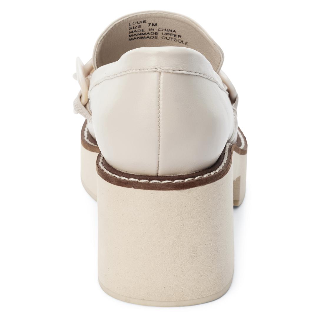 Louie Coconuts Chunky Loafer with Chain Detail