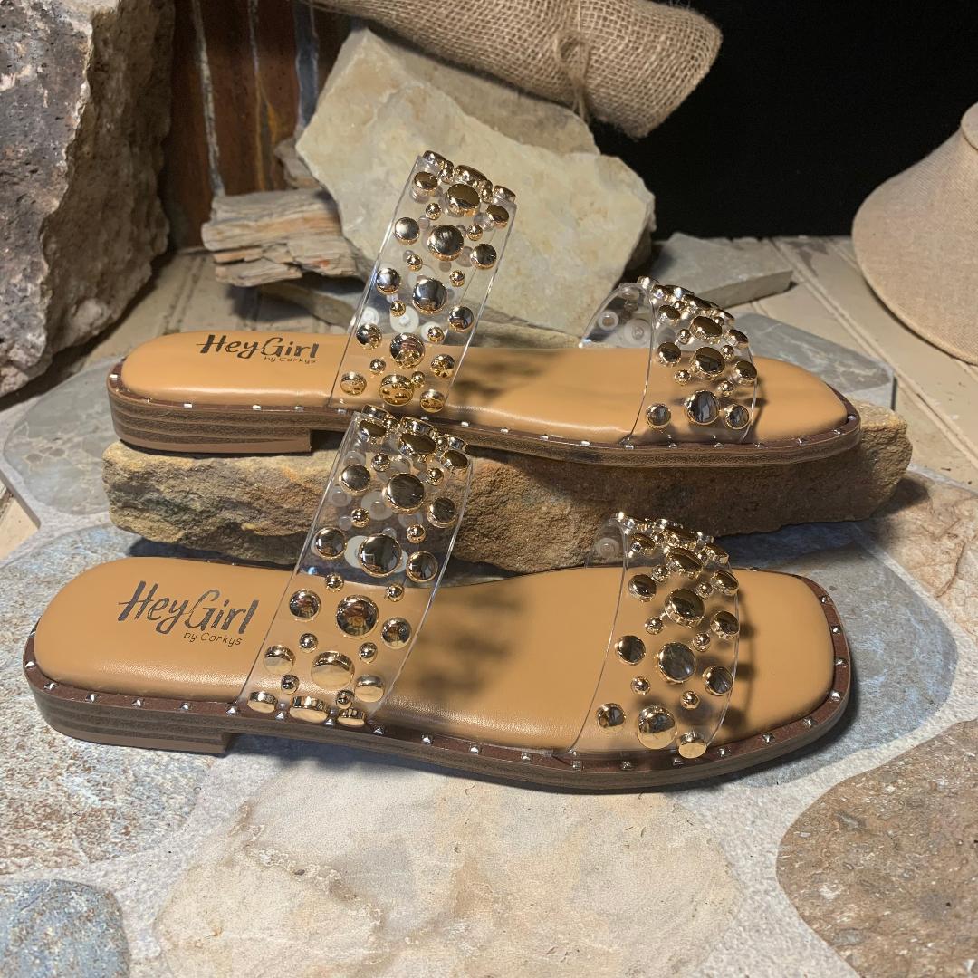 Clear Magnet Slide/Sandals
