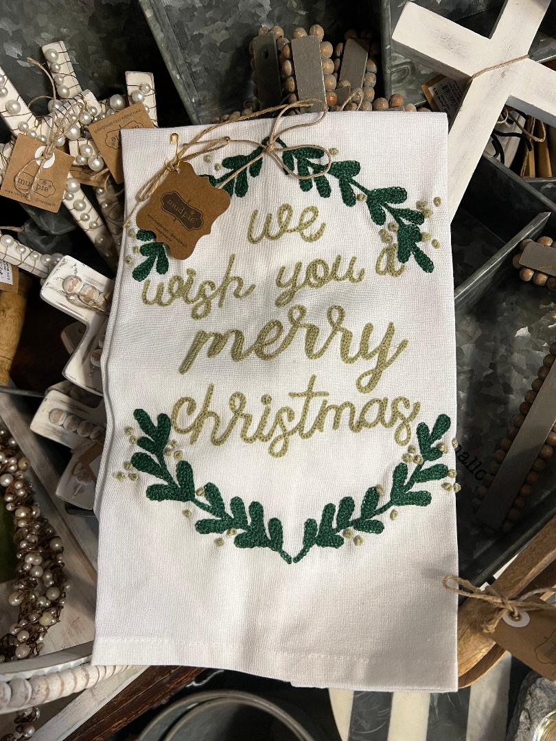Cotton Embroidered Towel
