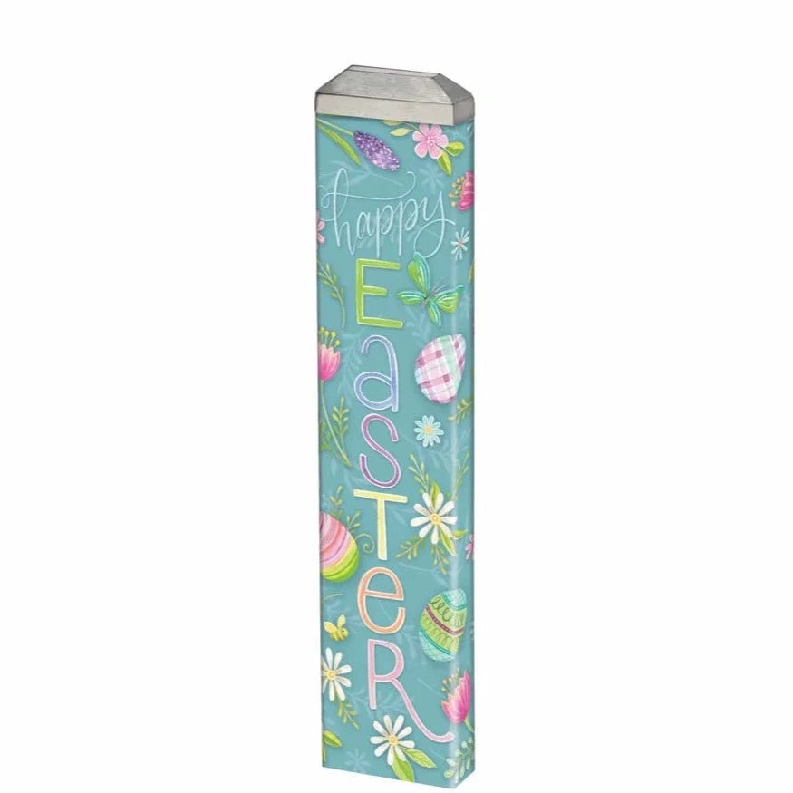 Happy Easter 13" Mini Art Pole