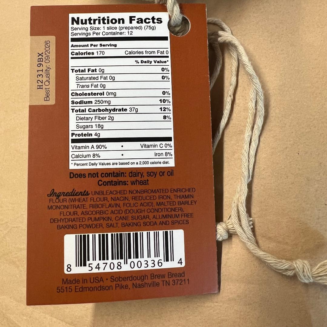 Pumpkin Spice Home Baked Bread Made Simple