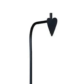Heart Garden Stake with Hook