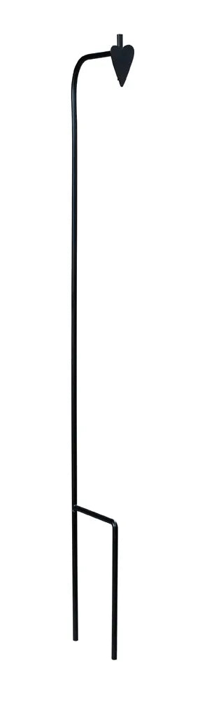 Heart Garden Stake with Hook