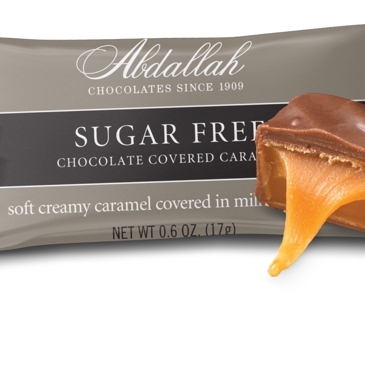 Sugar Free Chocolate Covered Caramel Singles