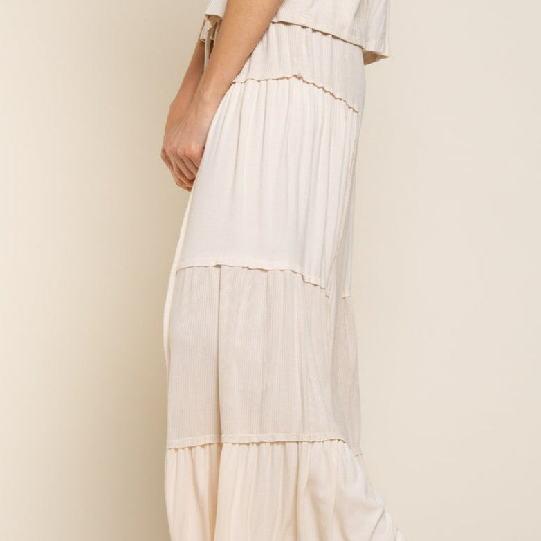 Sand Beige Flowy Bottoms