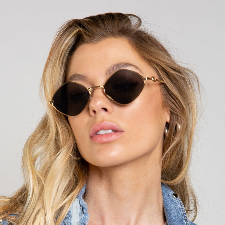 POL Black Retro Sunglasses