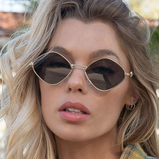 Retro Brown Sunglasses