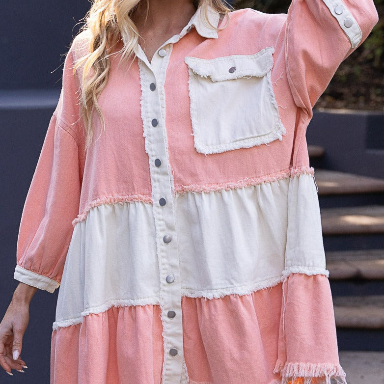 Peachy Comfy Dress