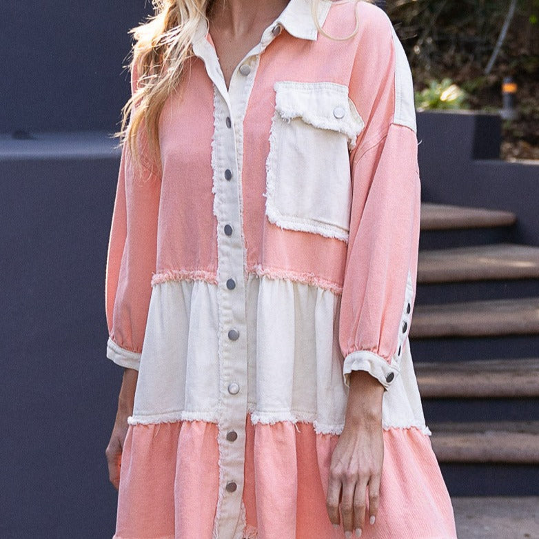 Peachy Comfy Dress
