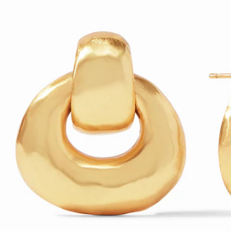 Avalon Doorknocker Earring Gold