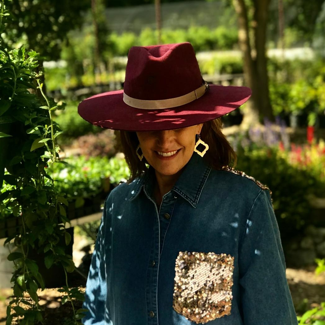 Burgundy Highway Charlie 1 Horse Felt Hat