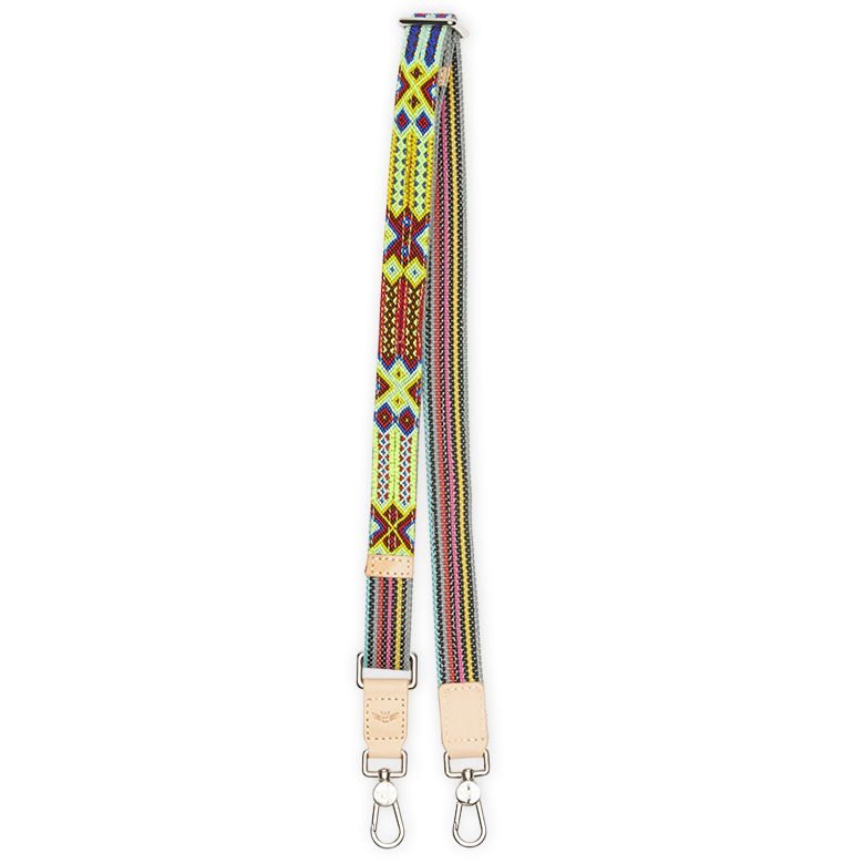 Citrus Chartreuse Slim Webbing Strap