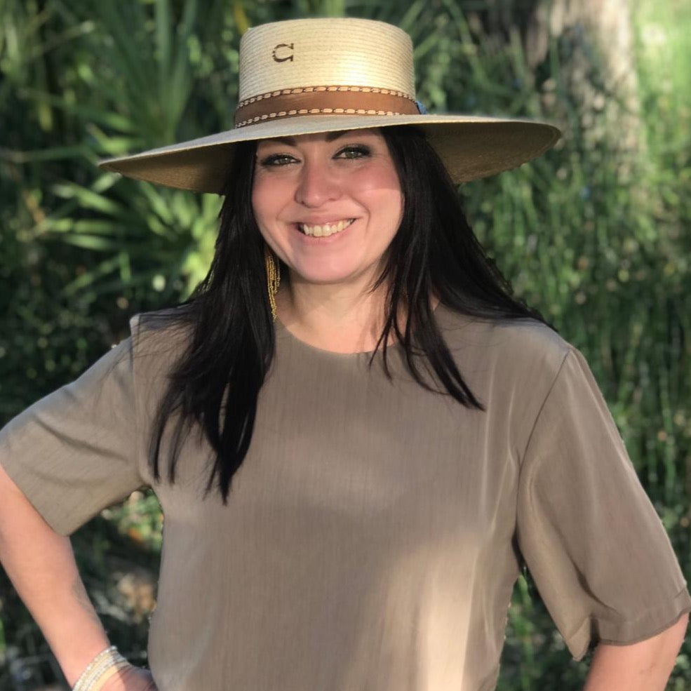 Vaquera Charlie 1 Horse Straw Hat