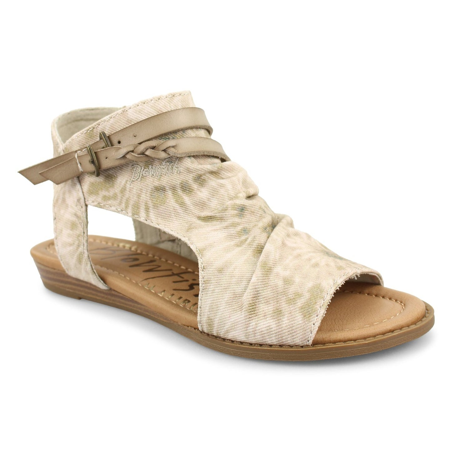 Blumoon Tie Dye Micro Wedge Sandal