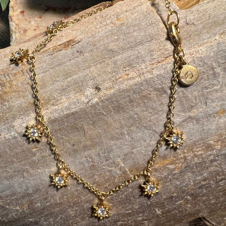 Celeste Delicate Charm Bracelet
