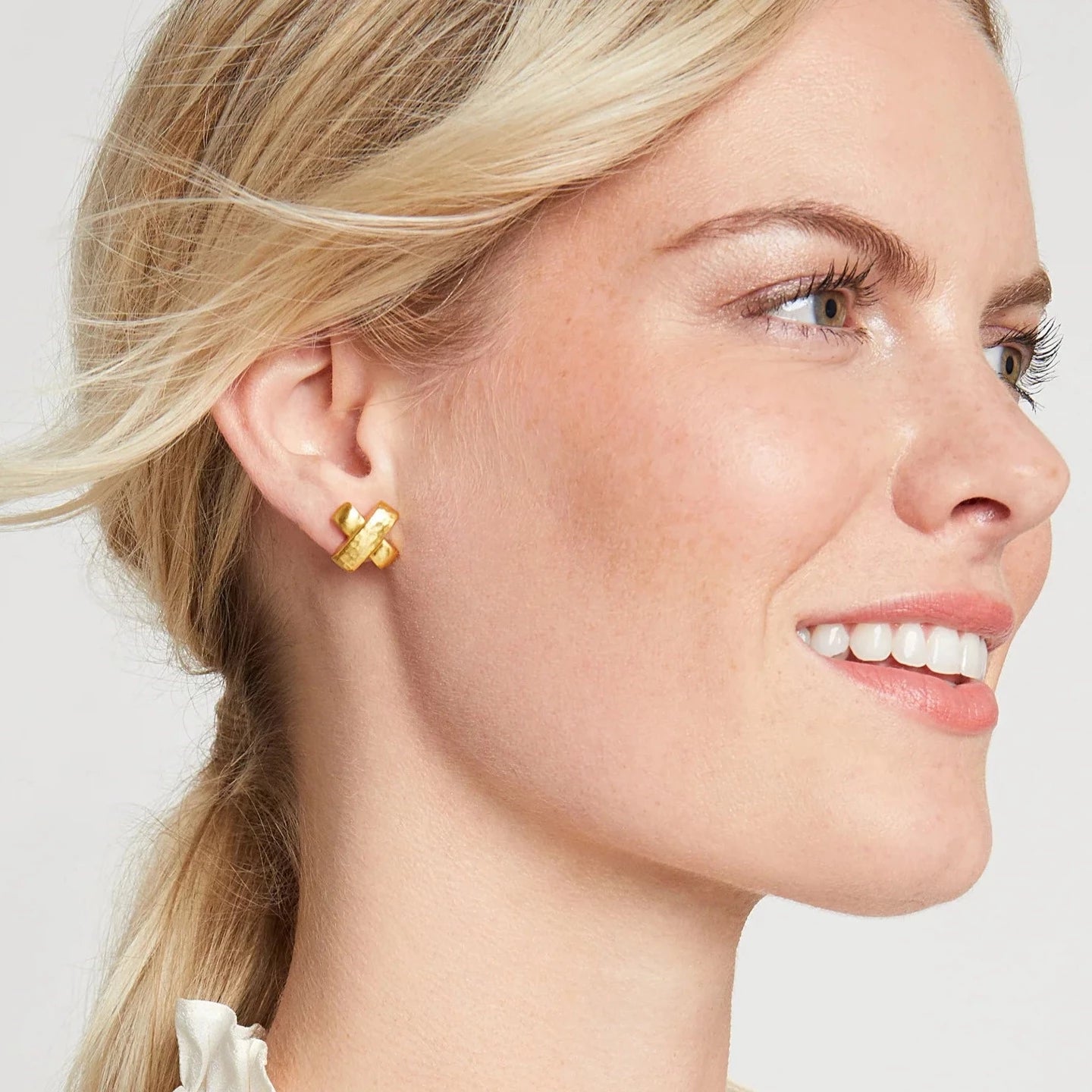 Catalina X Gold Studs