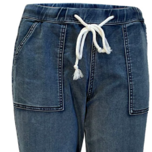 Drawstring Waist Jean - Caspian