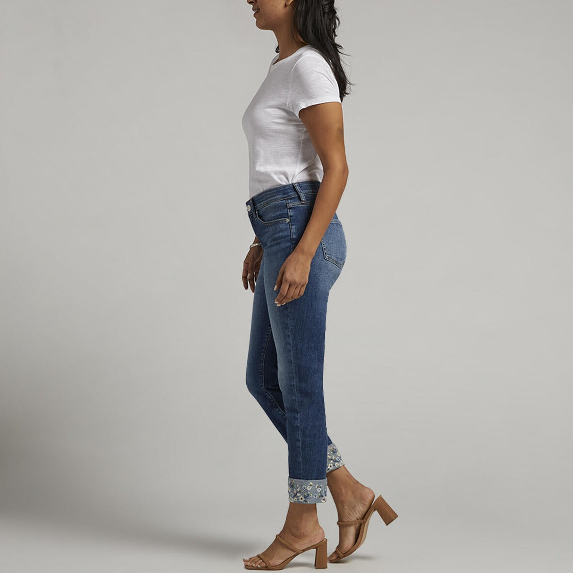 Carter Mid Rise Girlfriend Jeans