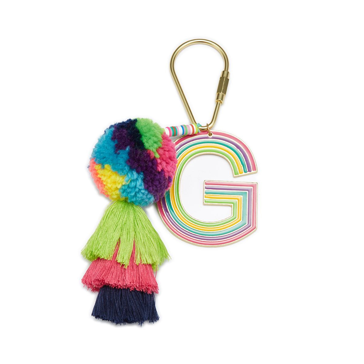Enamel Letter Purse Charms Bright & Happy (Different Letters Available)